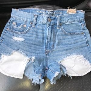 American Eagle Vintage Hi-Rise Festival shorts
